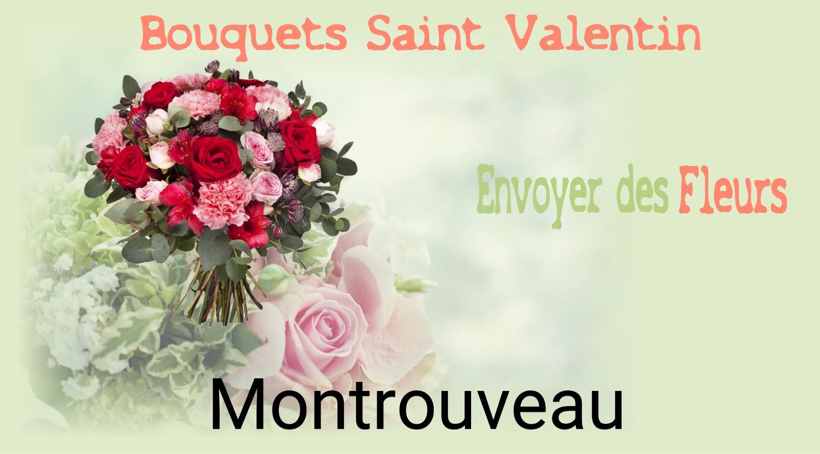 Roses de Saint-Valentin livrées à Montrouveau